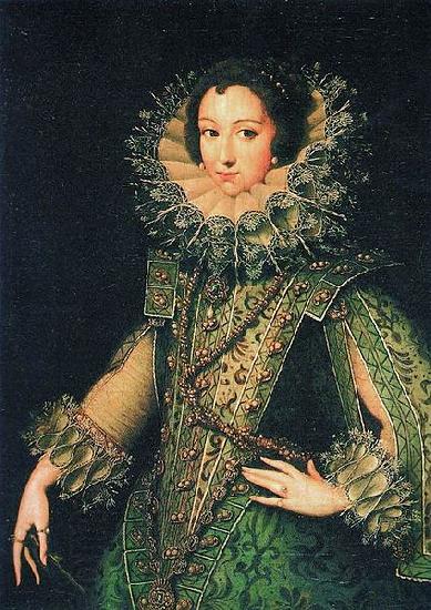 Rodrigo de Villandrando Portrait of an Unknown Lady oil painting picture